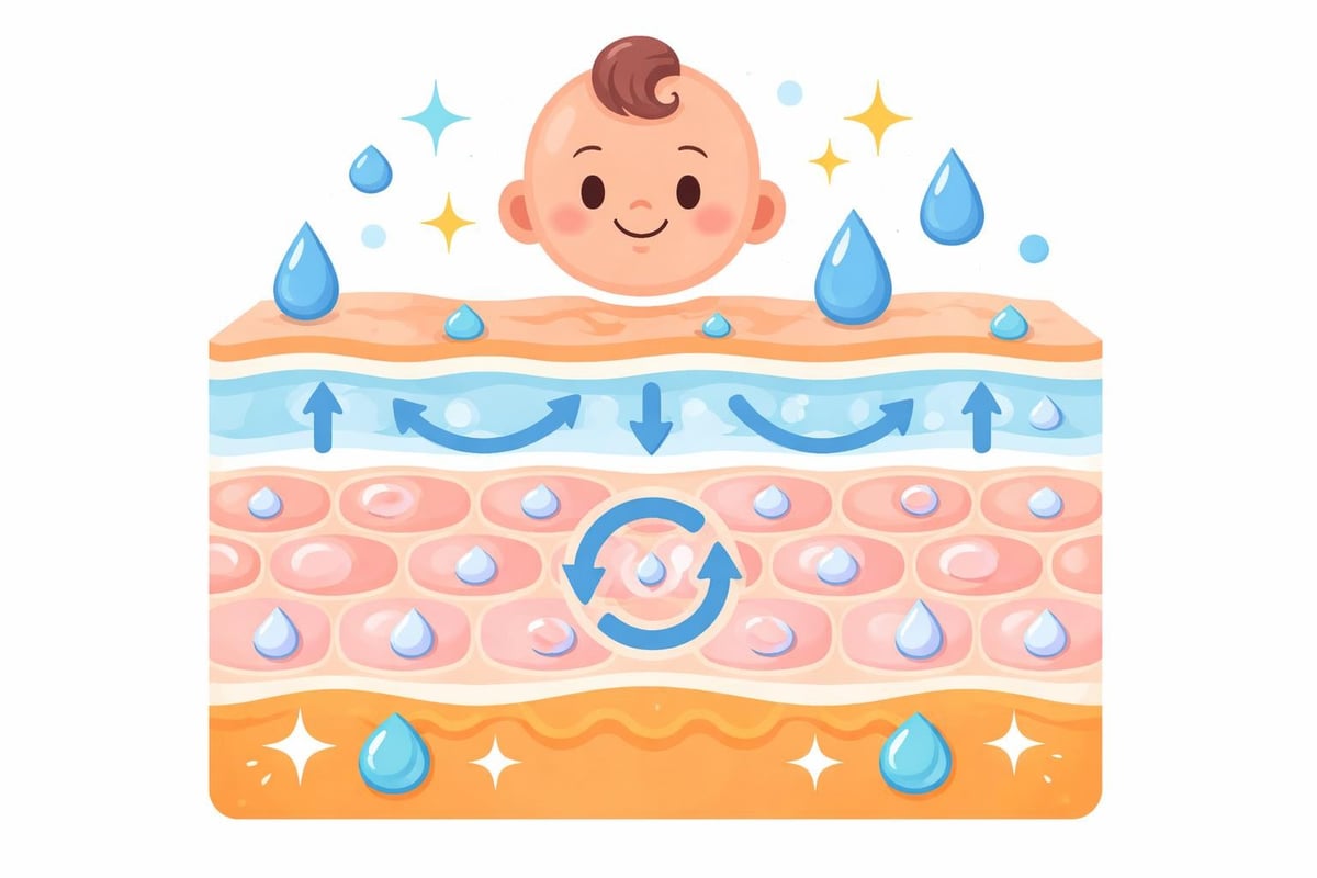 赤ちゃん肌のメカニズム