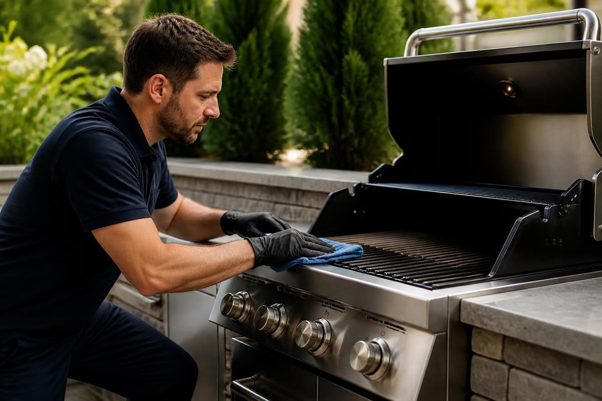 Outdoor appliance maintenance schedule