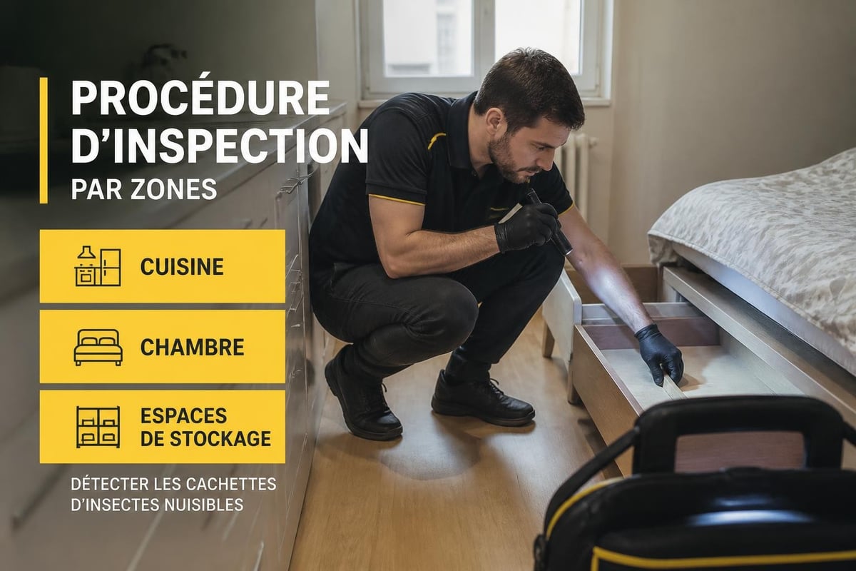 Inspection méthodique d'un logement