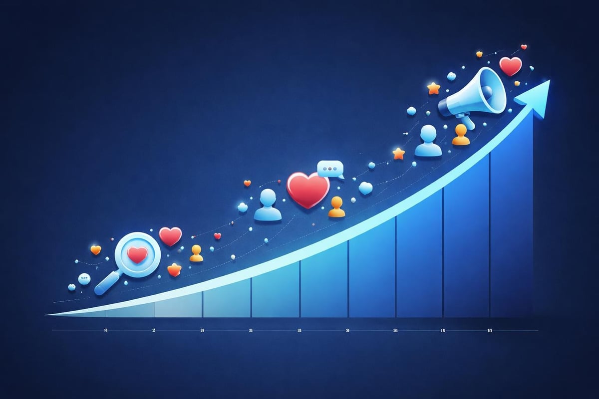 Community-Wachstum und Engagement-Entwicklung