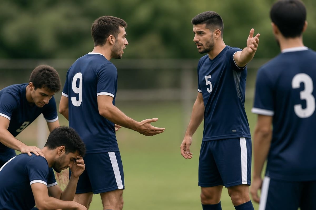 Soccer communication types