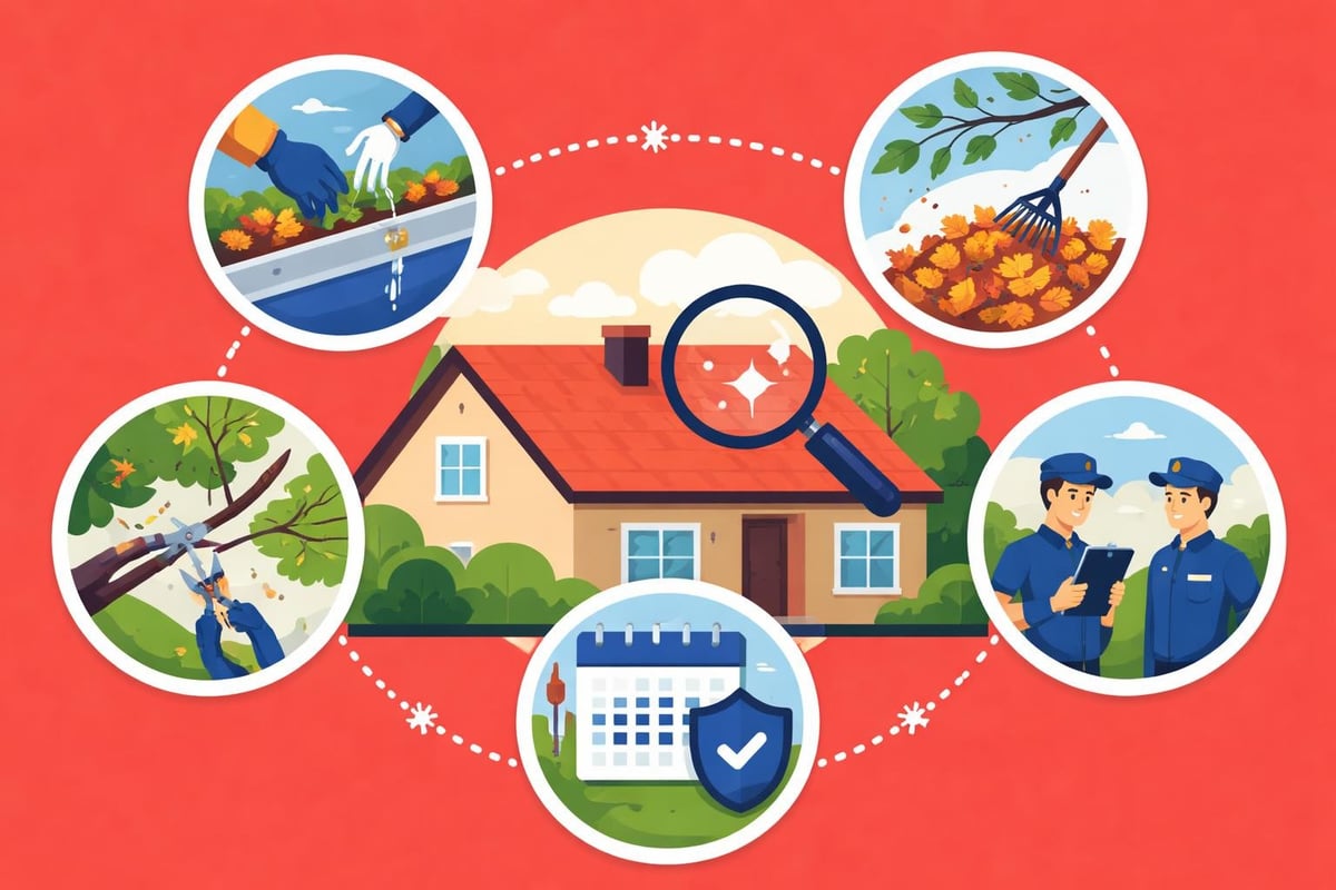 Roof maintenance schedule