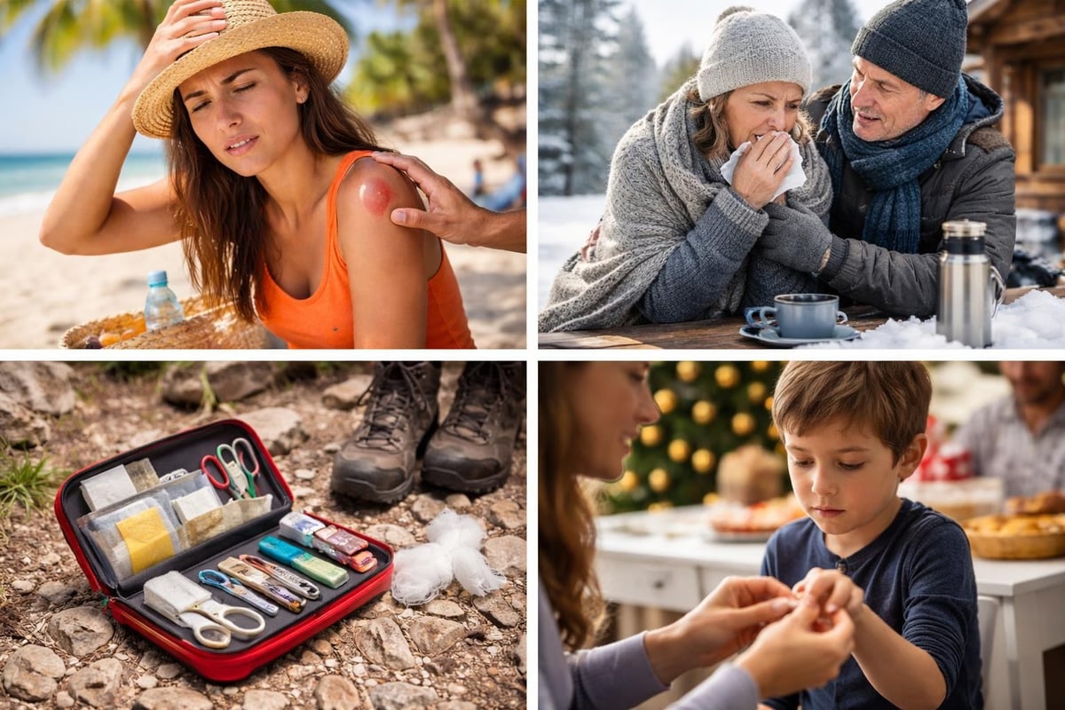 Holiday health risks by destination