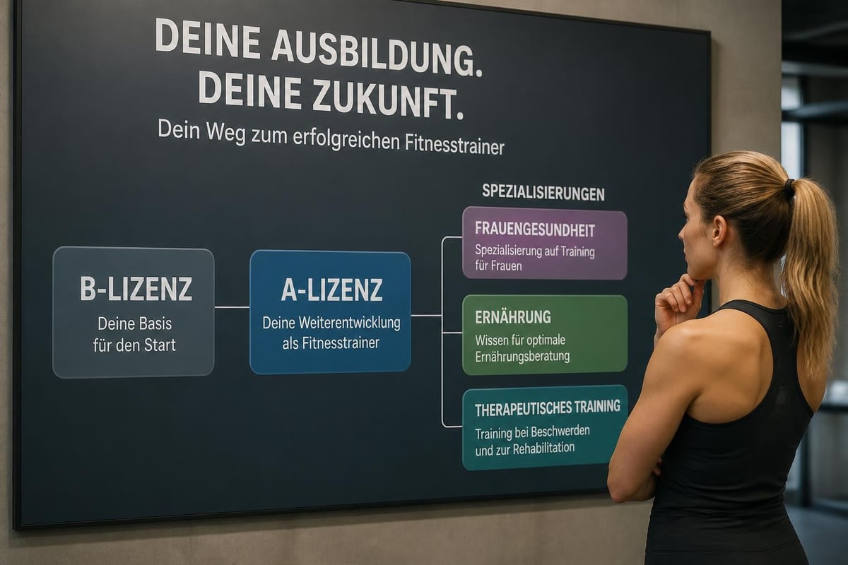 Fitnesstrainer Qualifikationsstufen