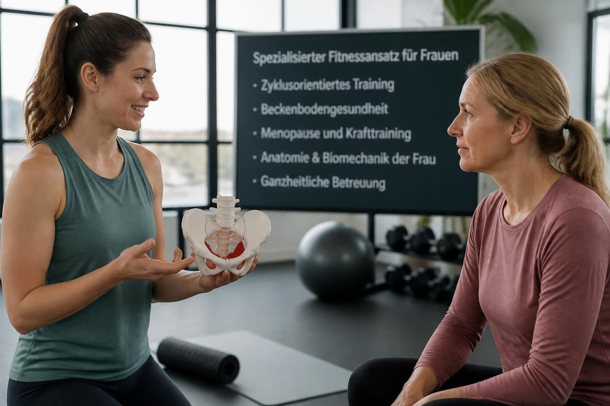 Frauenspezifisches Fitnesstraining