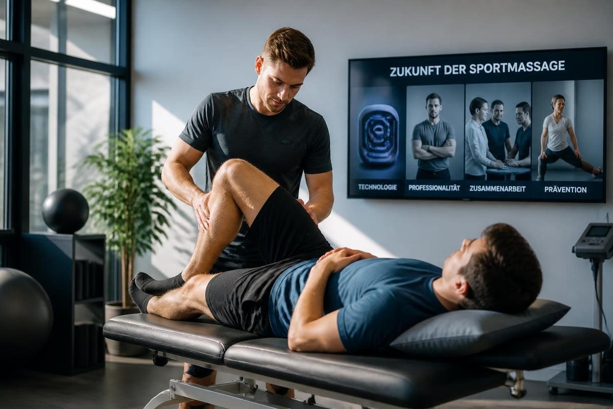 Zukunftstrends Sportmassage