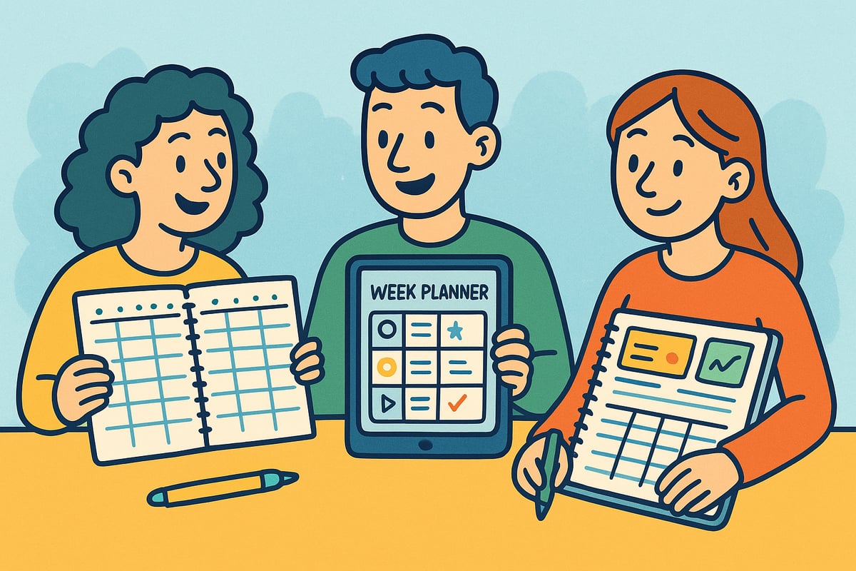 Soorten Agenda’s in Weken: Papieren vs. Digitaal