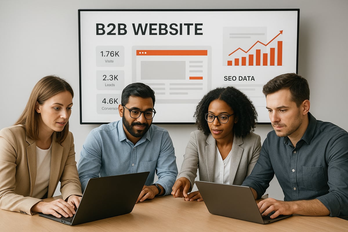 SEO, Sichtbarkeit und Leadgenerierung im B2B-Webdesign