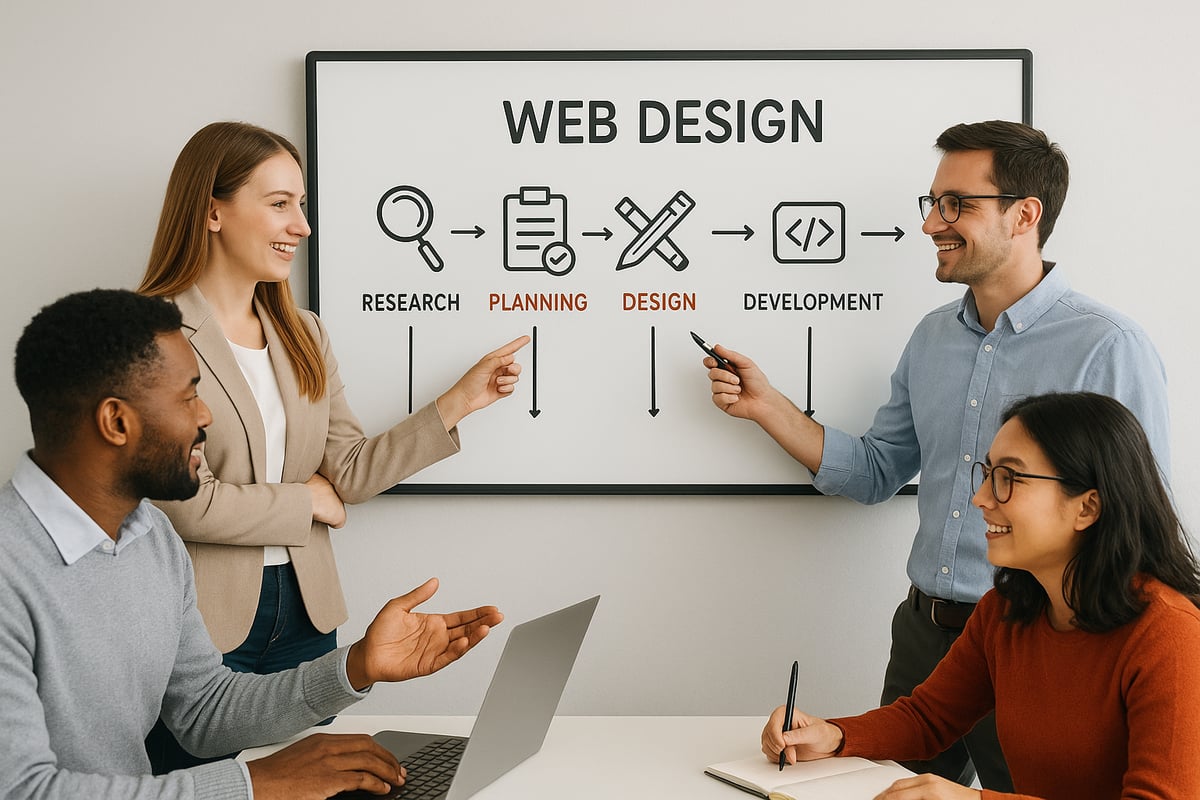 Der optimale B2B-Webdesign-Prozess: Schritt für Schritt
