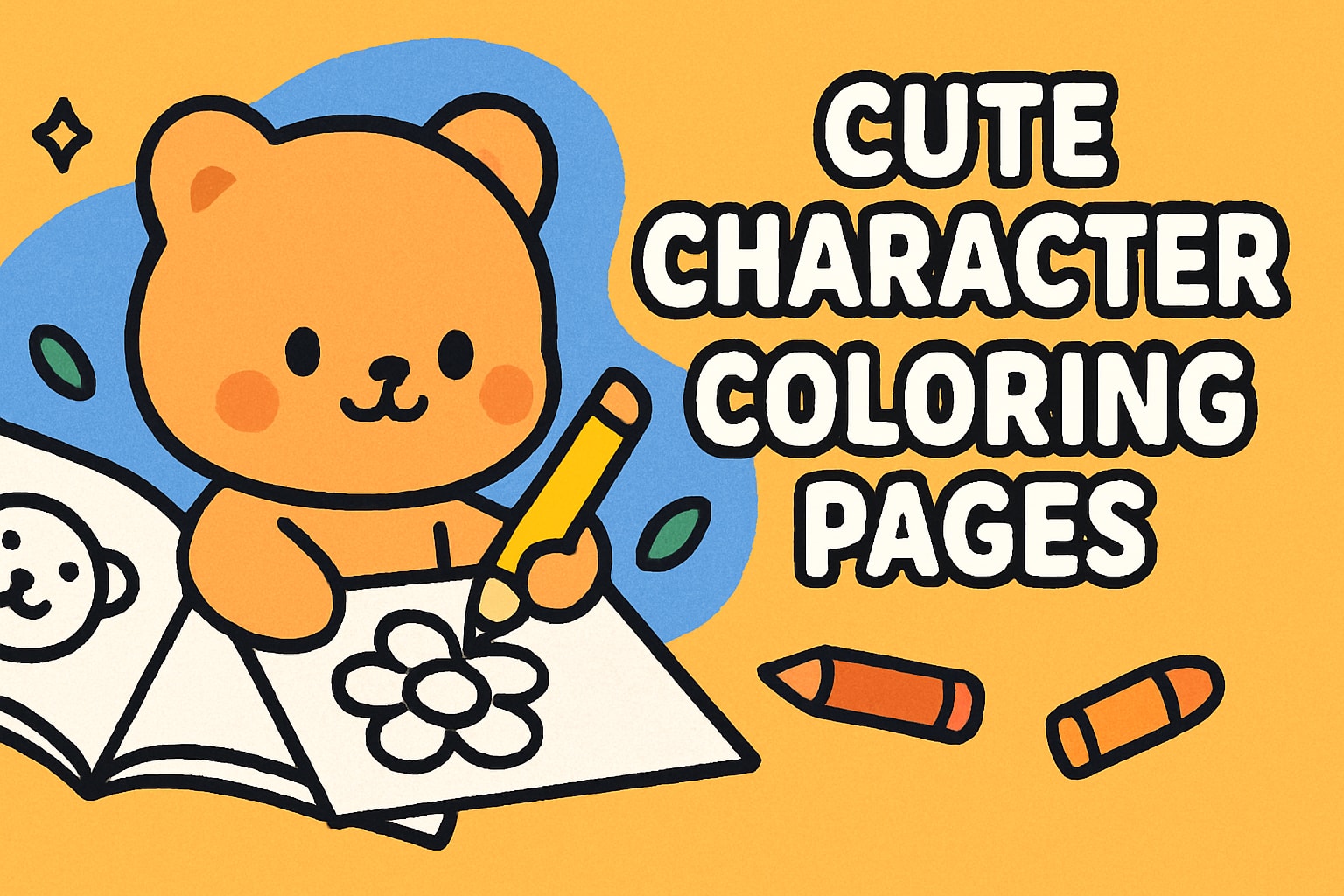 9 Best Cute Character Coloring Pages for Creative Fun 2026