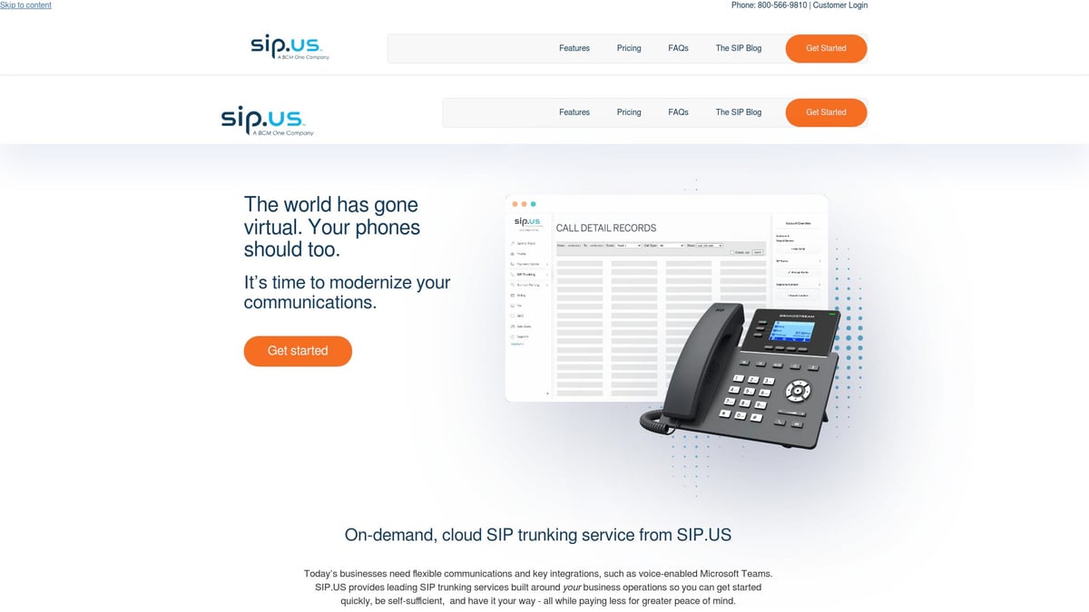 Top 7 Cheap SIP Provider Options for Small Businesses 2025 - SIP.US