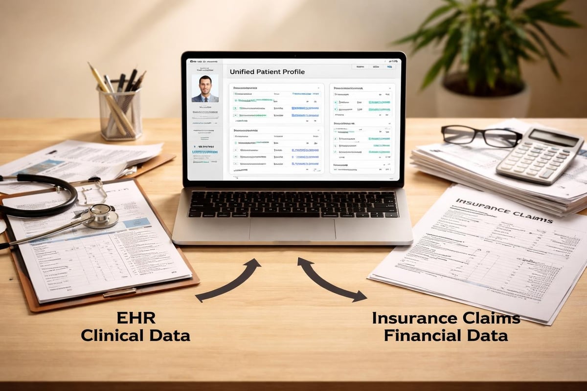EHR and claims data integration