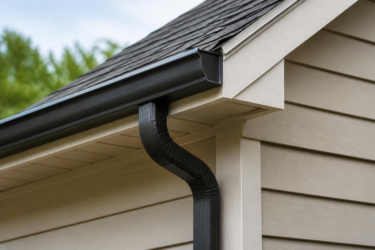Gutter installation detail
