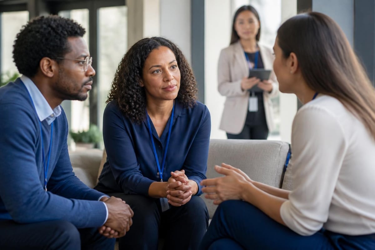 Workplace peer support structure
