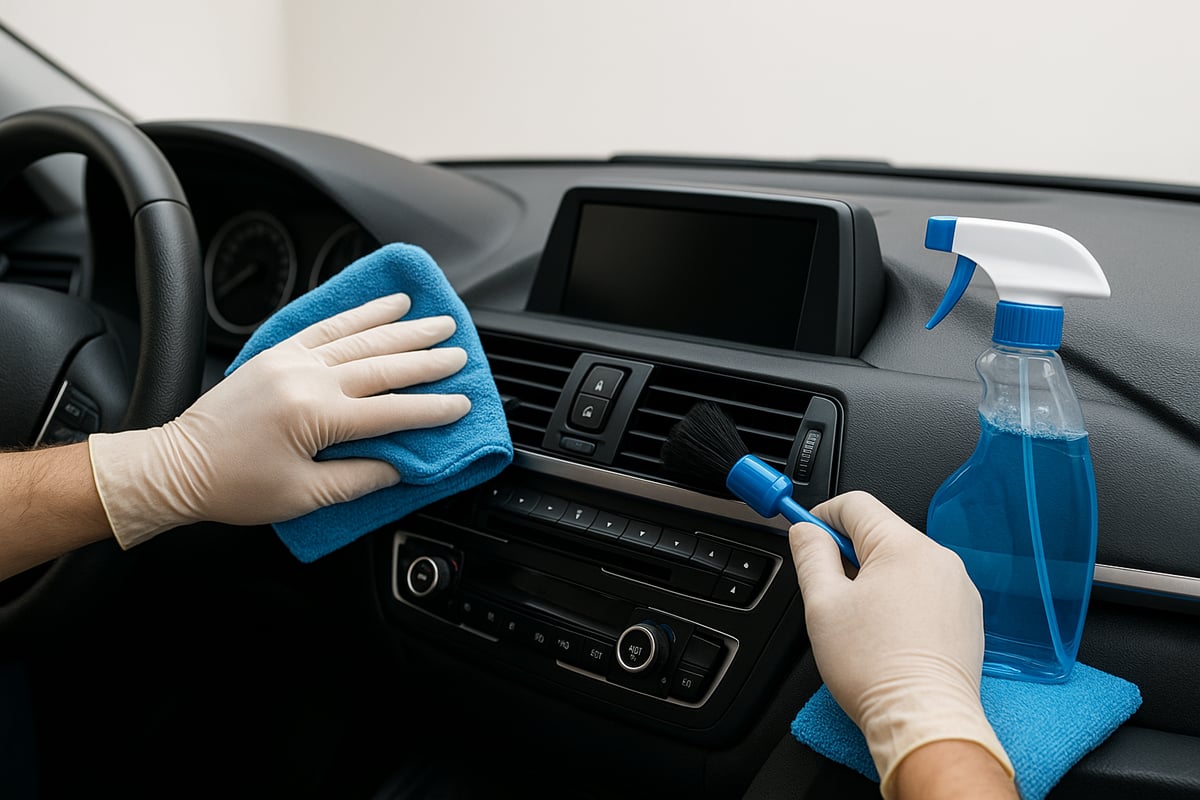 Come Pulire Cruscotto Auto: Guida Pratica Completa 2026 2 Strumenti e Prodotti Essenziali per la Pulizia del Cruscotto