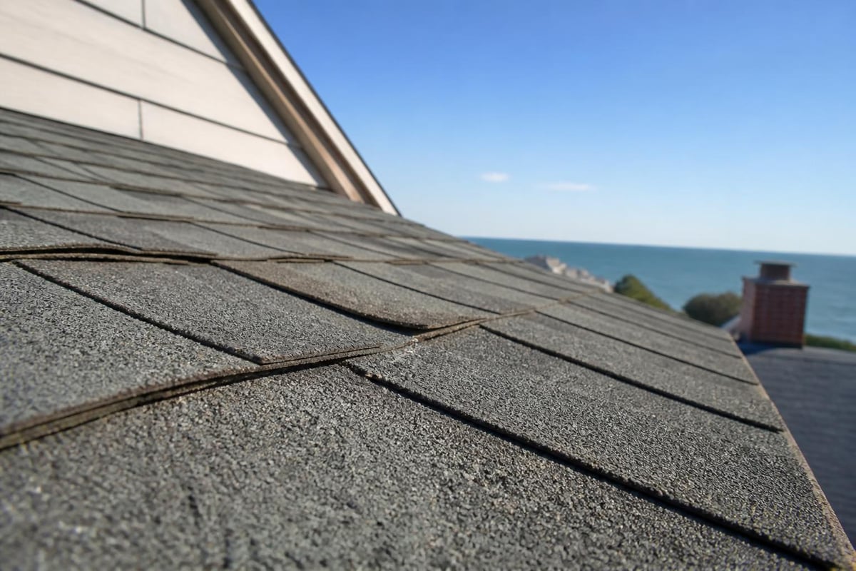 Temperature stress on roofing