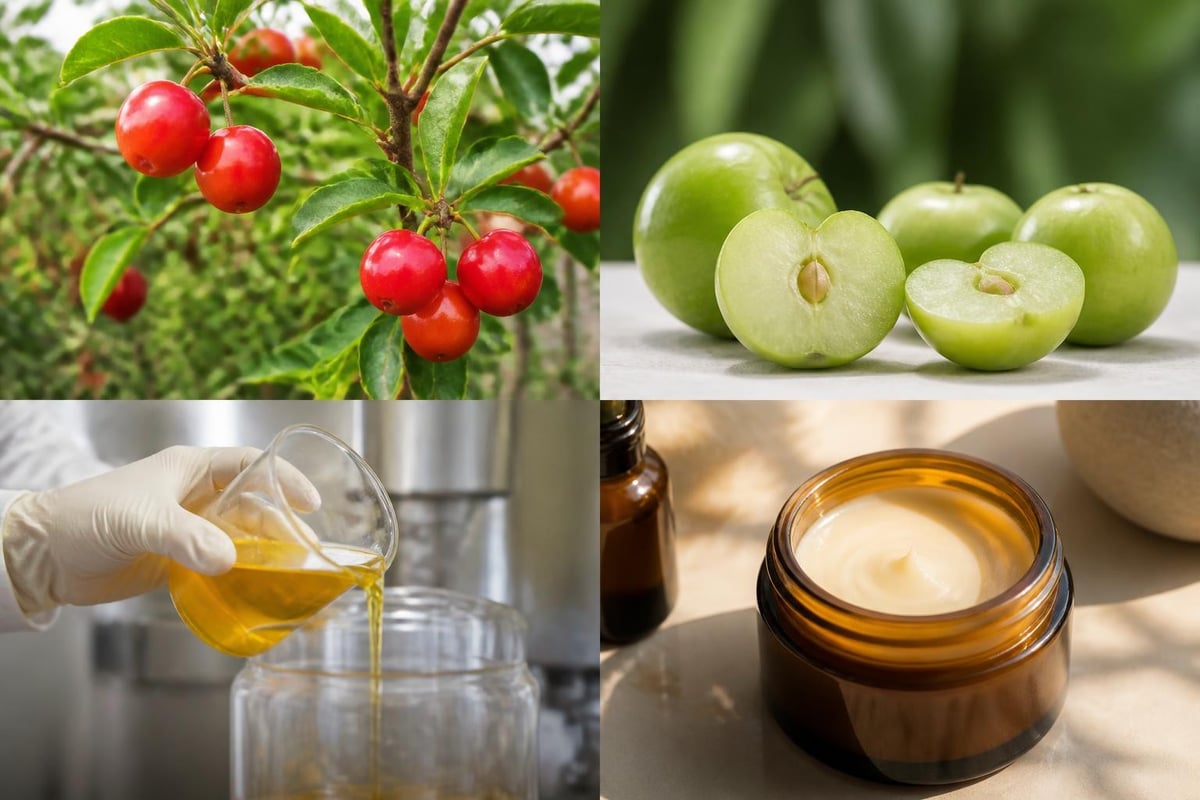 Plant-based vitamin C sources