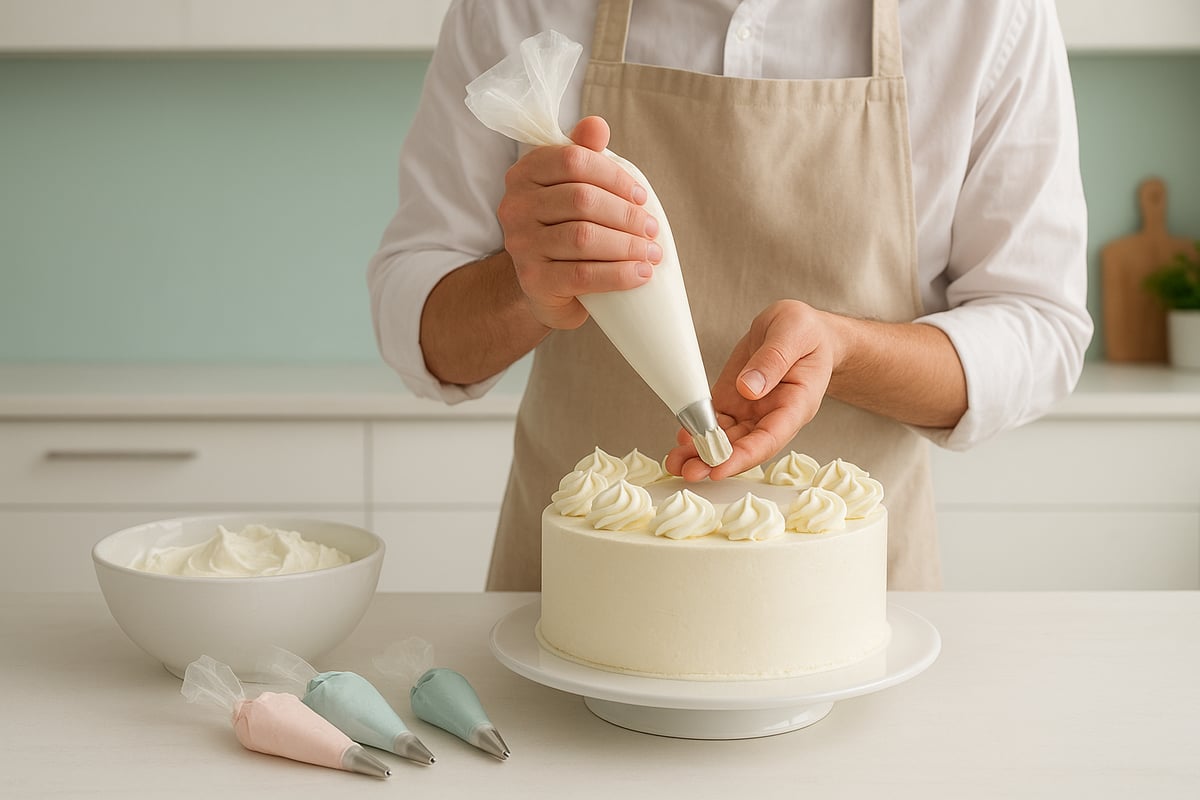 Die Grundlagen des Sahnetorten-Verzierens