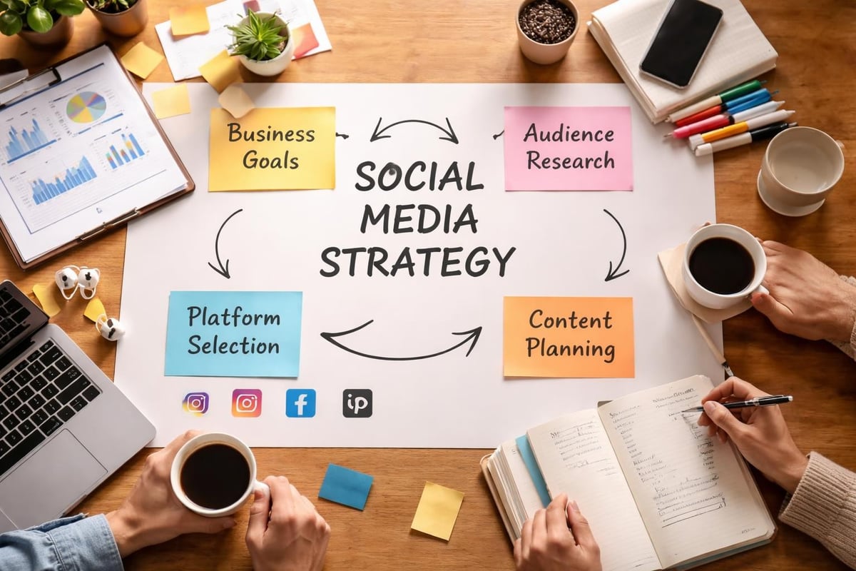 Social media strategy framework