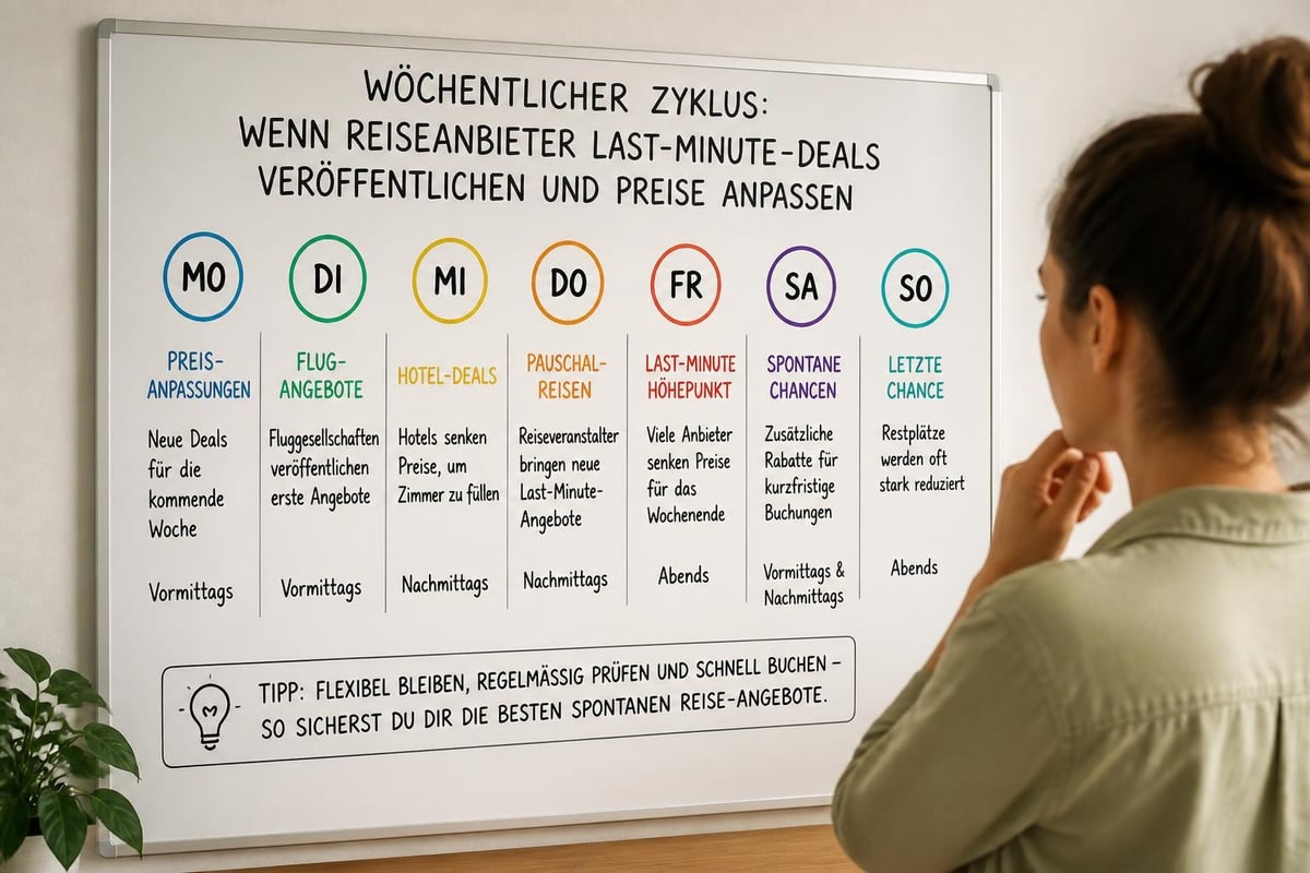 Buchungszeitpunkte Strategie