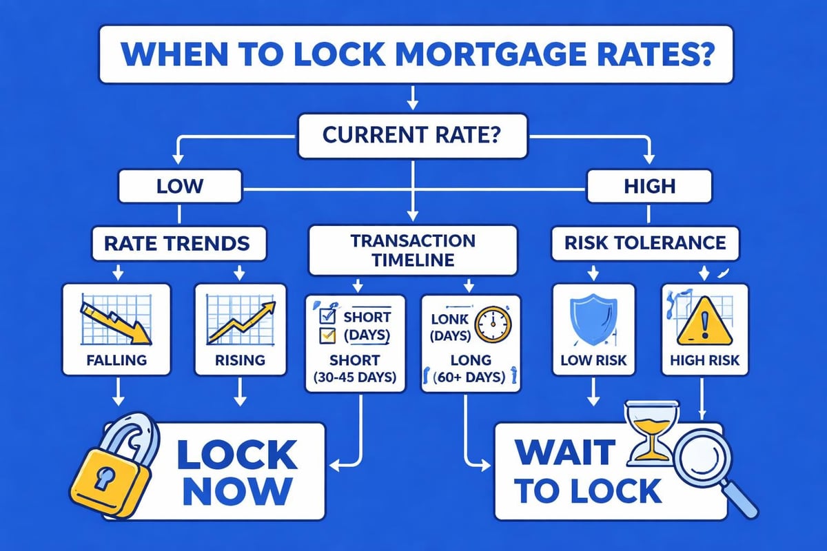 Mortgage rate lock strategy