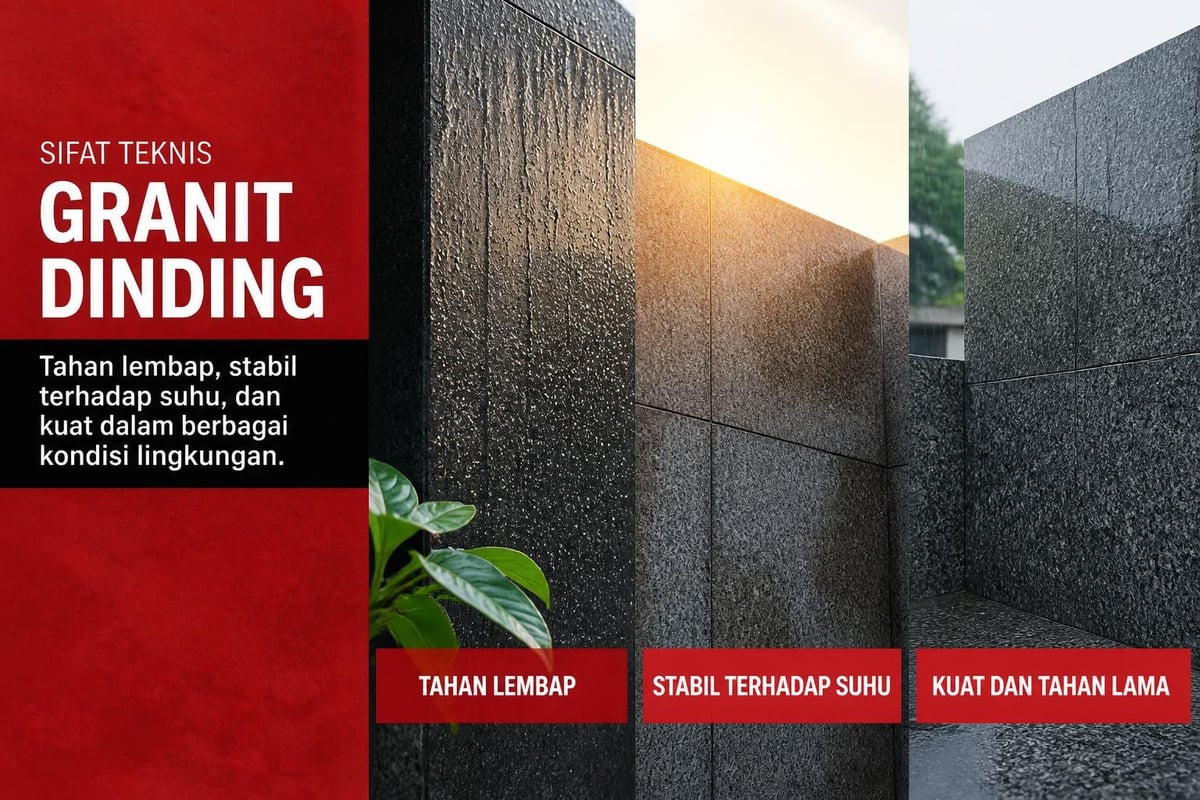 Karakteristik ketahanan granit