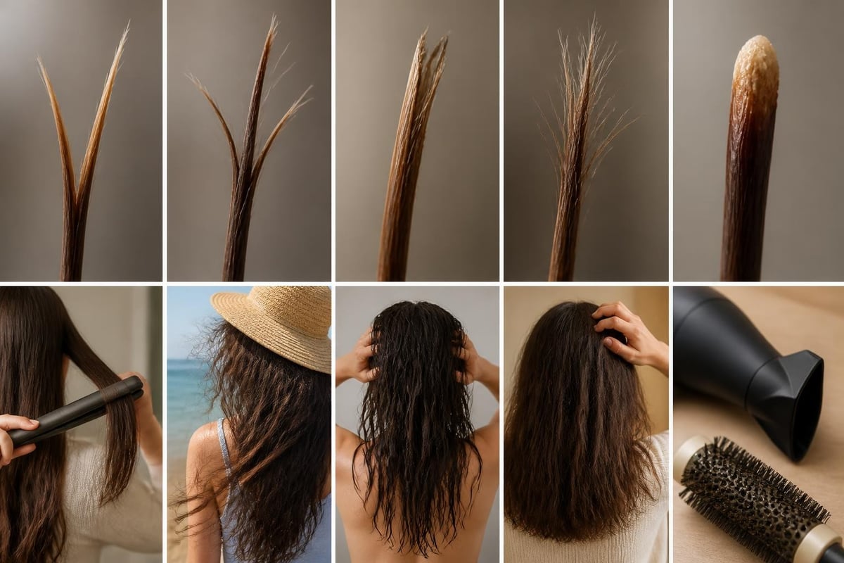 Split end types comparison