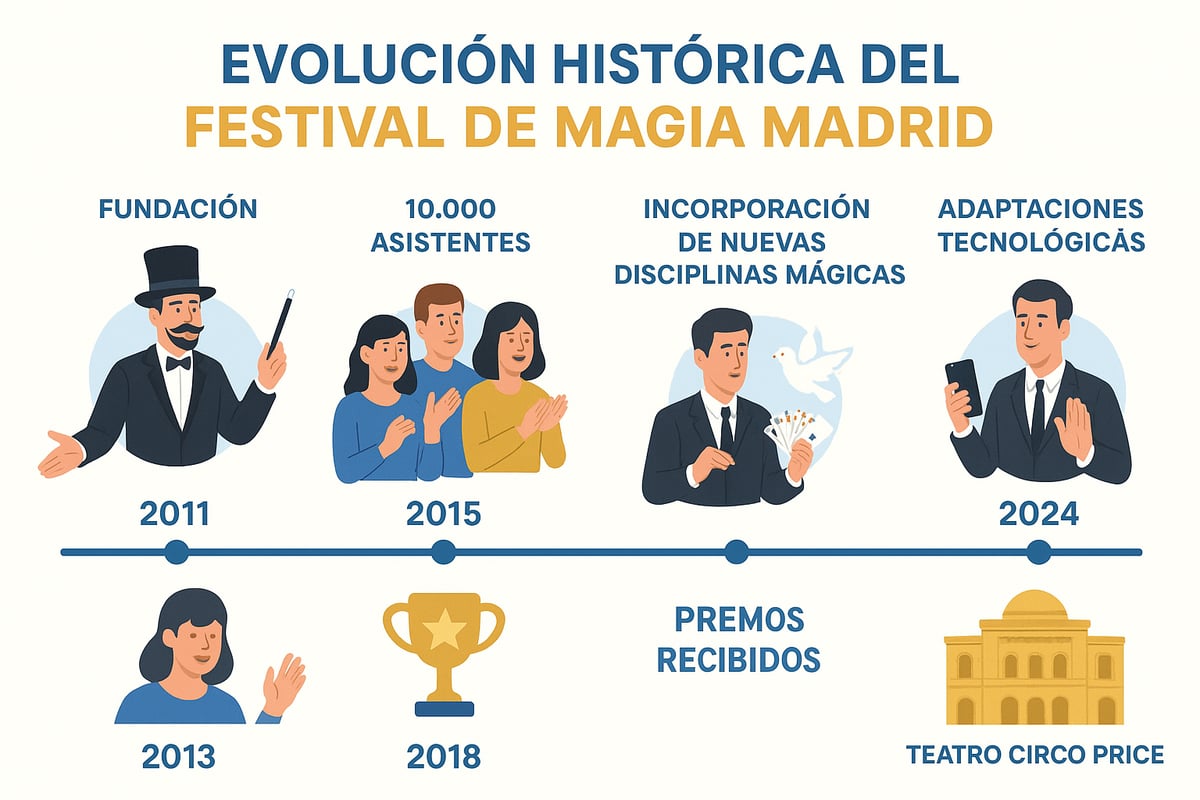 Historia y Evolución del Festival de Magia Madrid
