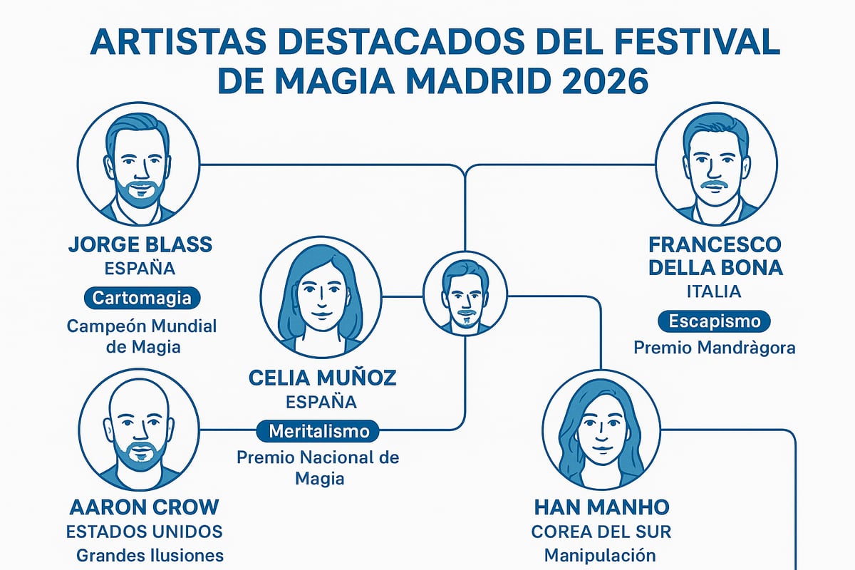 Artistas y Magos Destacados de la Edición 2026