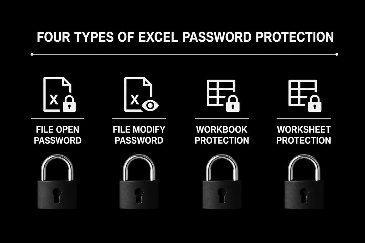 Excel password protection hierarchy