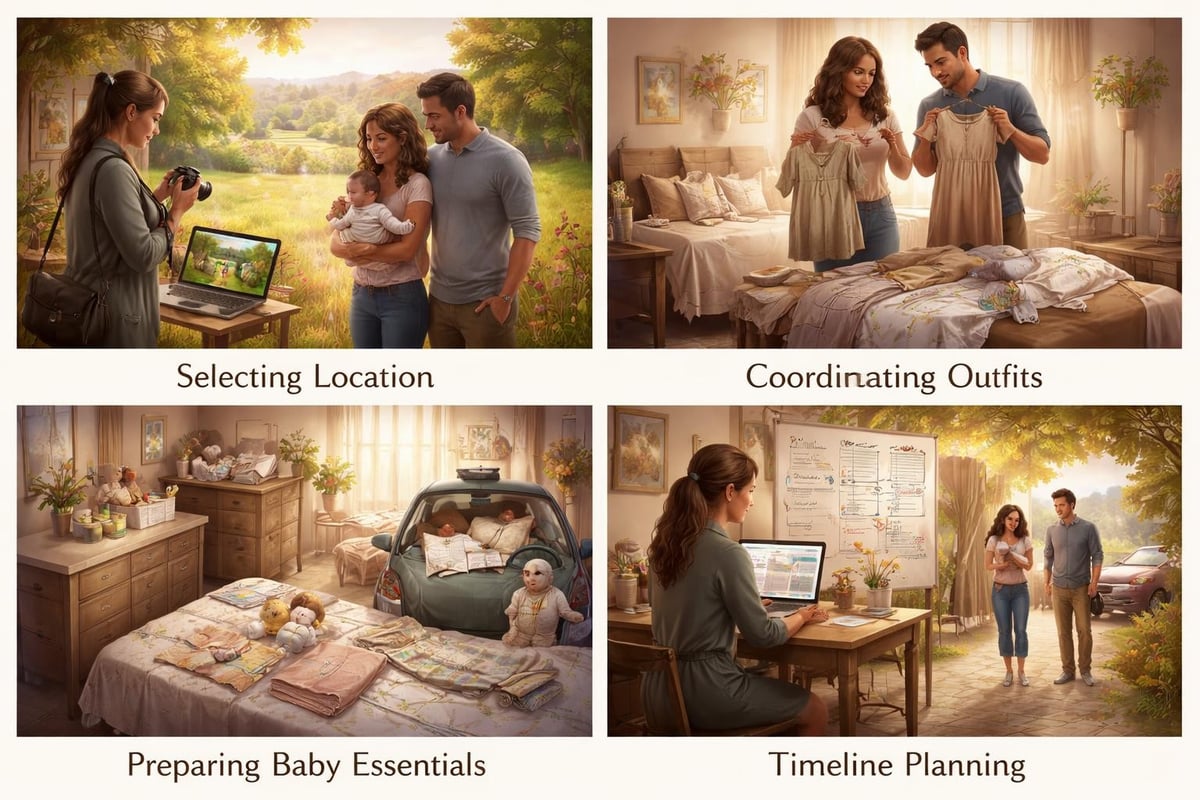 Family photo session preparation checklist