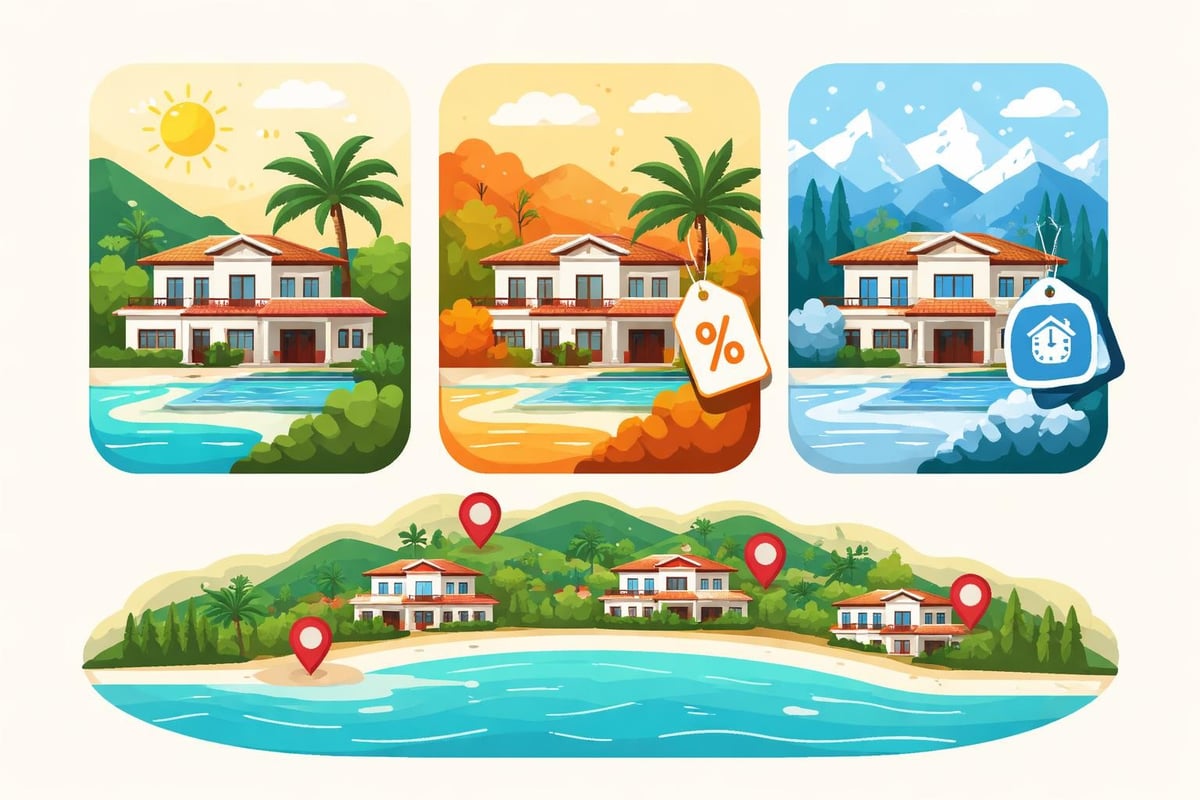 Marbella villa seasonal pricing comparison