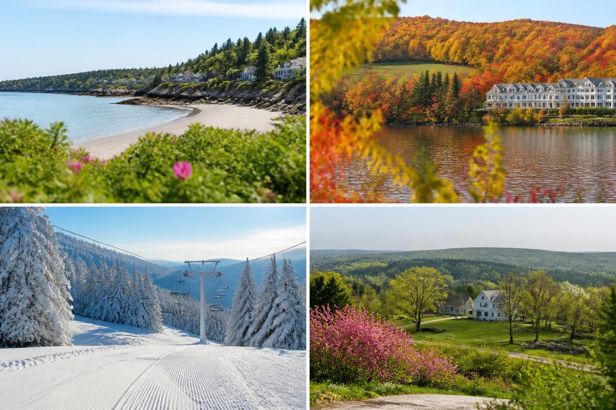 Seasonal Maine lodging considerations