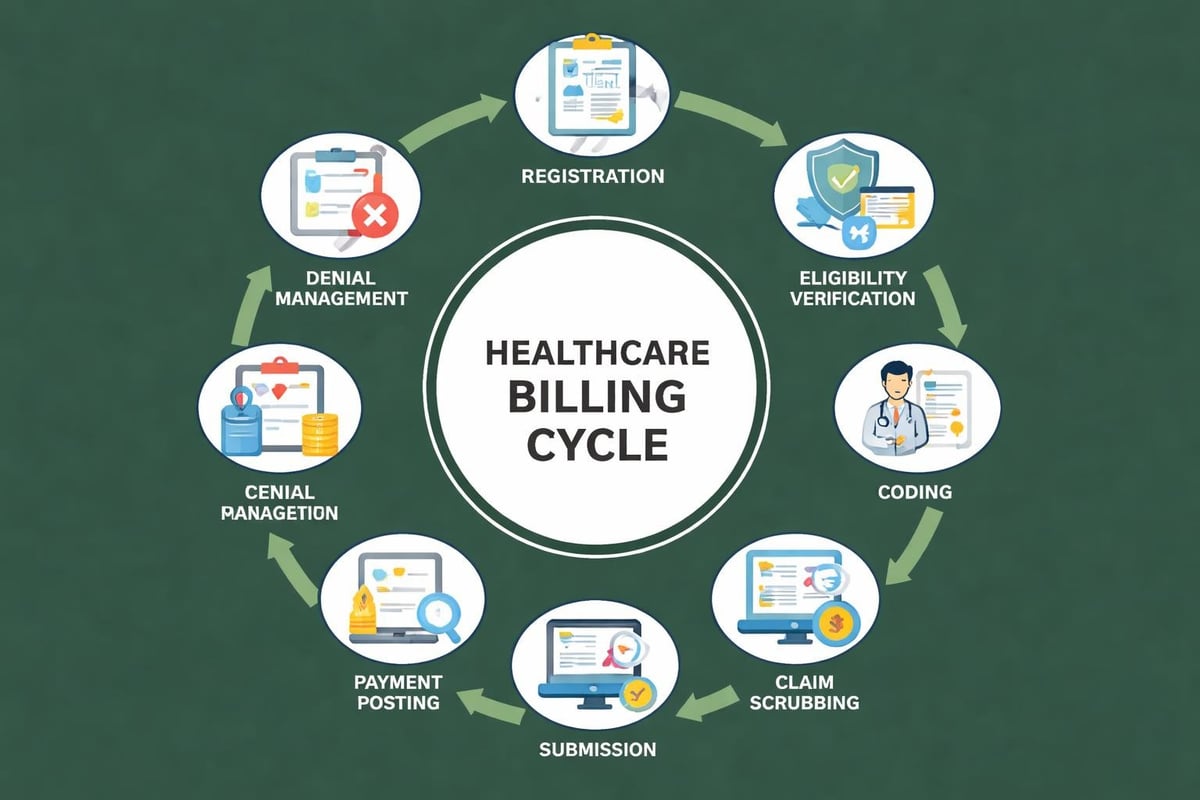 Services billing workflow steps