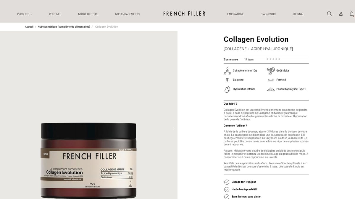 7 Idées Tendance De Produit French À Découvrir En 2025 - Collagen Evolution – Complément Alimentaire French Filler