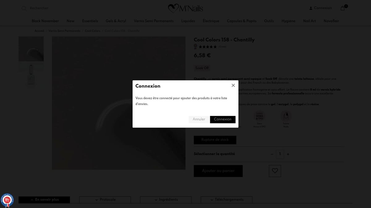 7 Idées Tendance De Produit French À Découvrir En 2025 - Cool Colors 158 – Chantilly