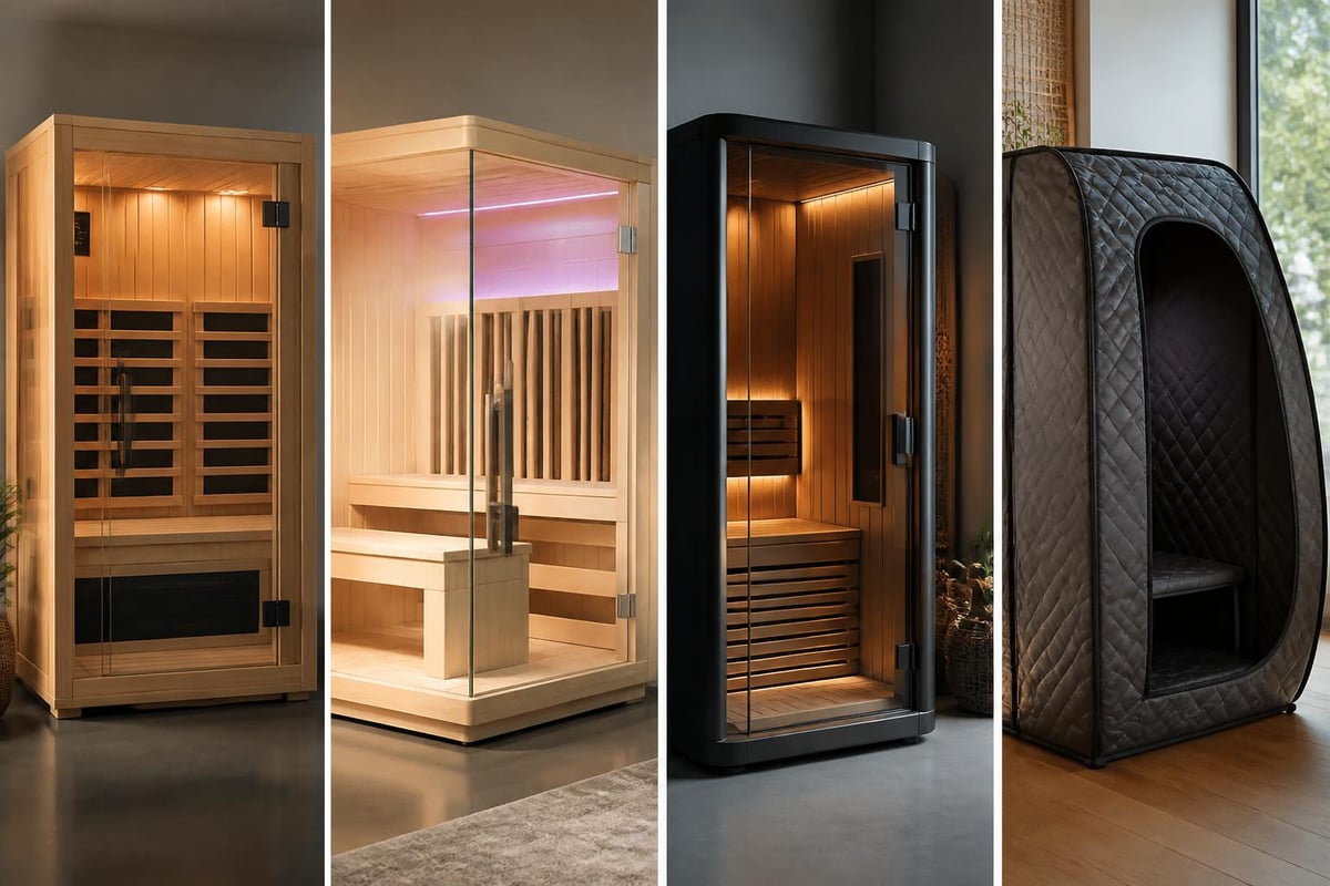 Premium sauna brand comparison