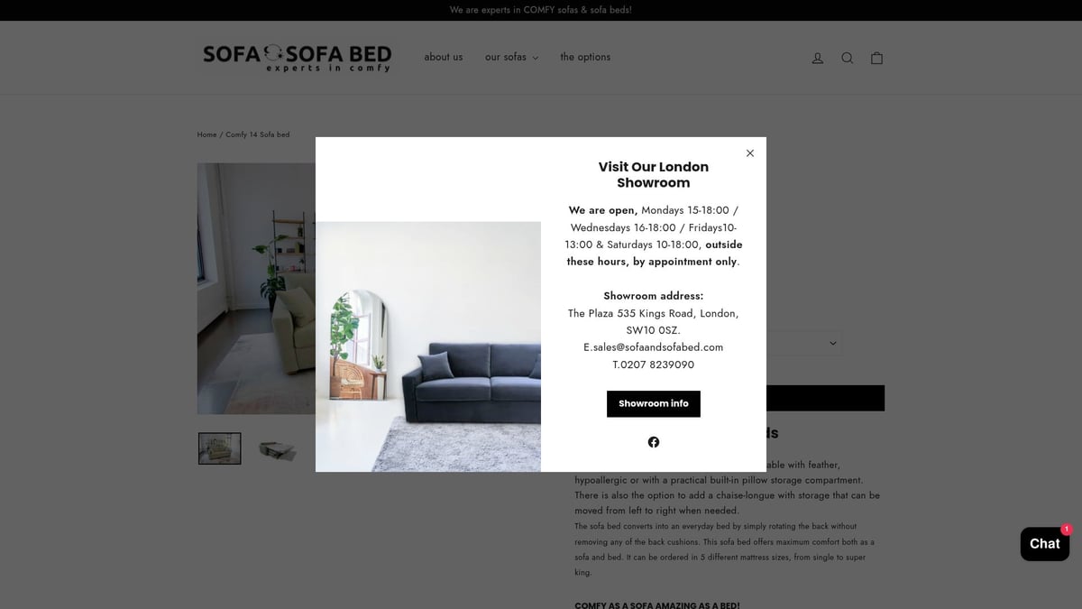 Top 10 Luxury Sofa Bed Designs to Elevate Your Living Room 2025 - Comfy 14 Sofa Bed – Sofa & Sofa Bed London UK