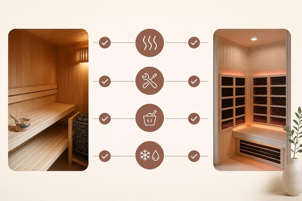 2 person sauna buying decision framework