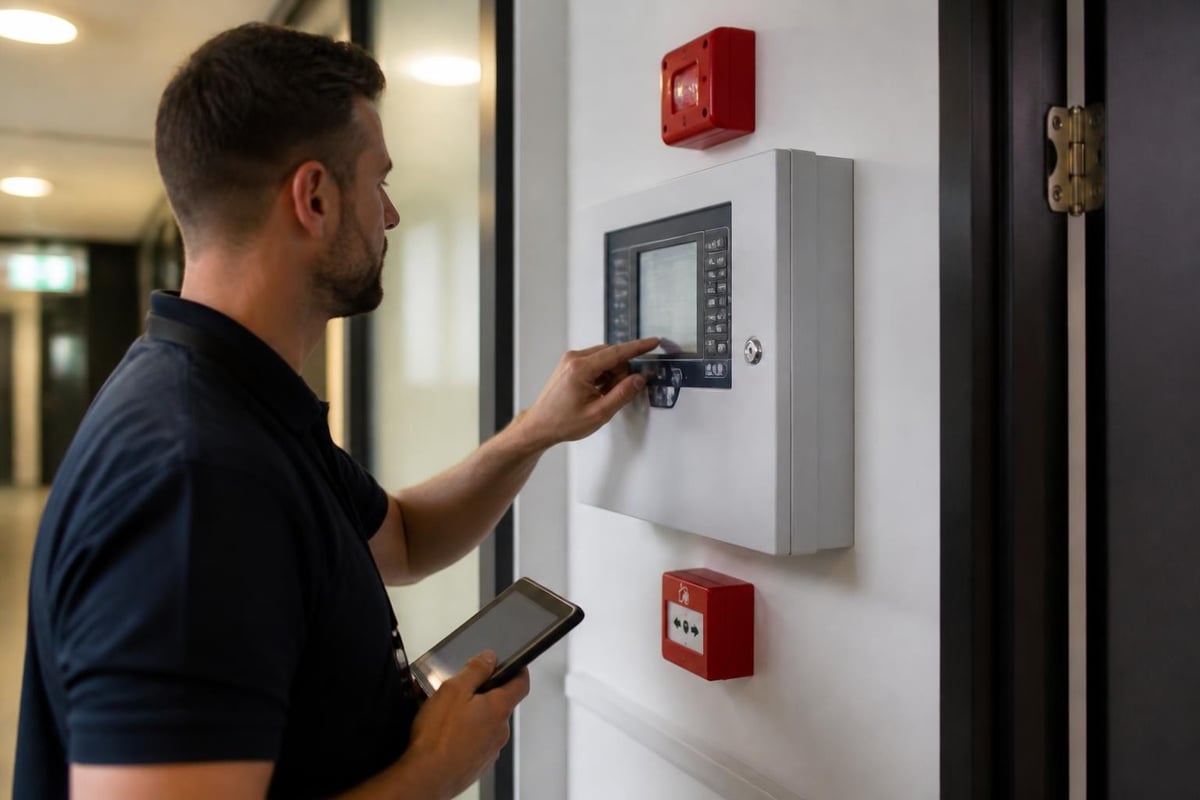 Fire safety compliance integration