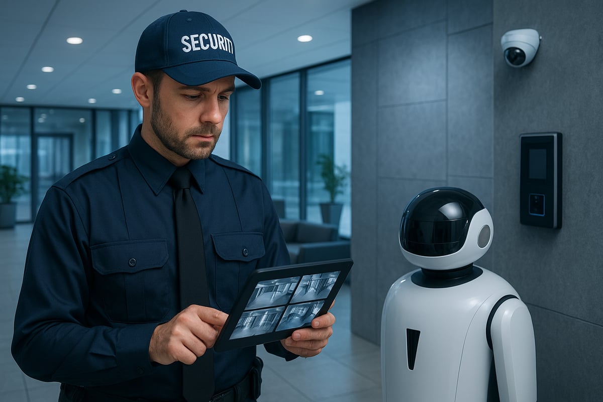 Technology Trends Shaping Security Guard Services in 2025