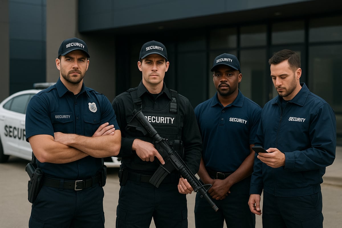 Types of Security Guards and Their Specializations