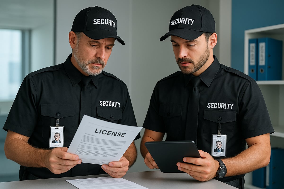 Legal Requirements and Compliance for Security Guards in 2025