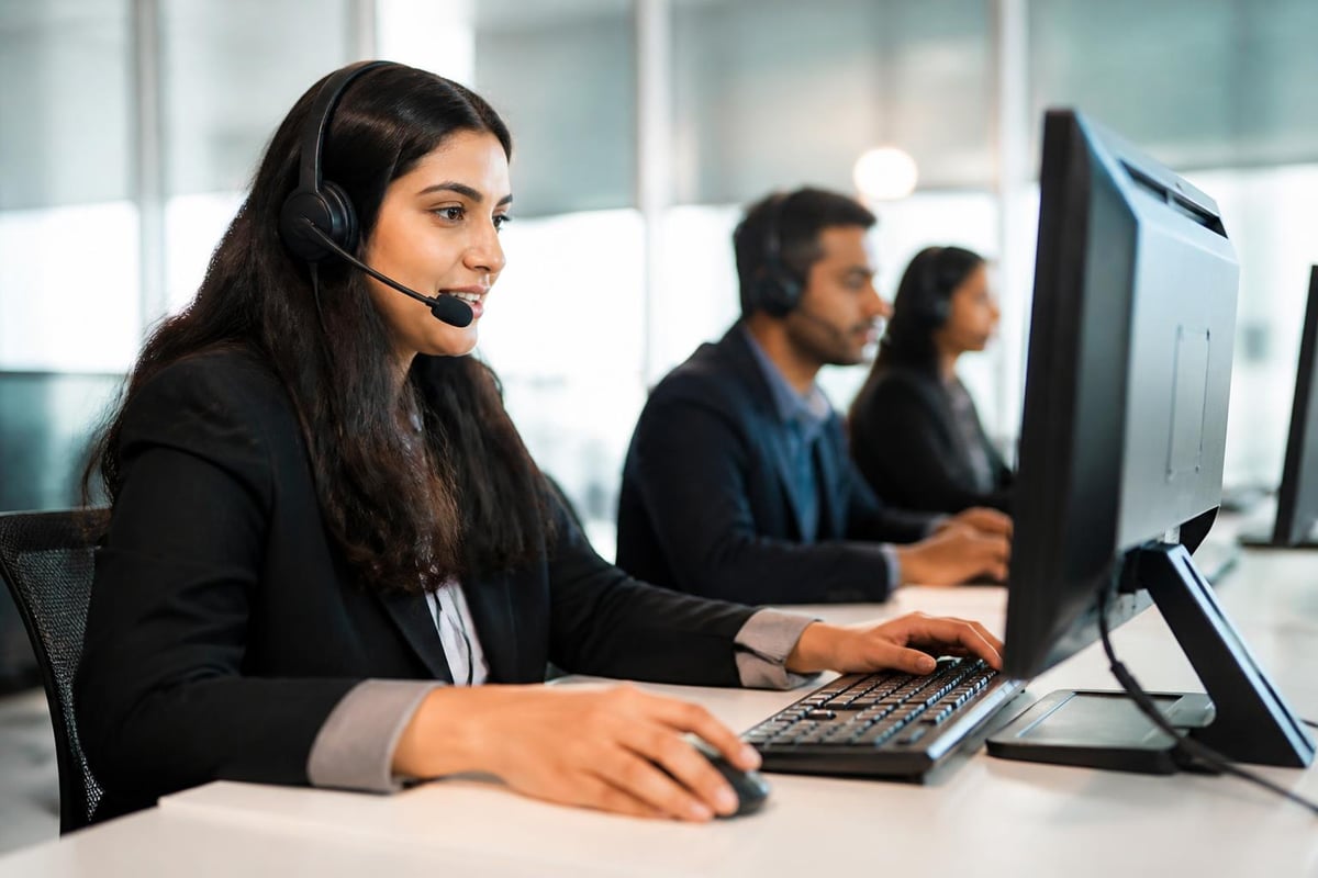 Call center KPI dashboard