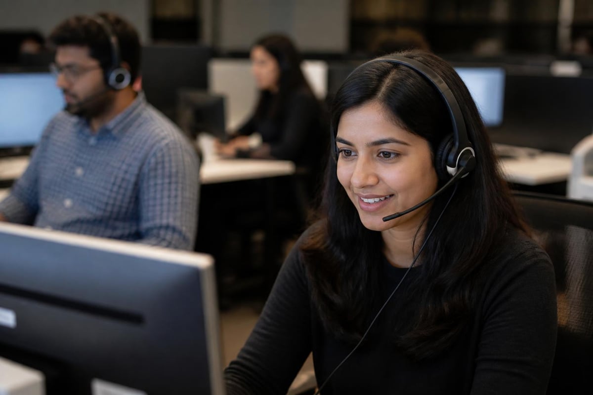 Global call center locations
