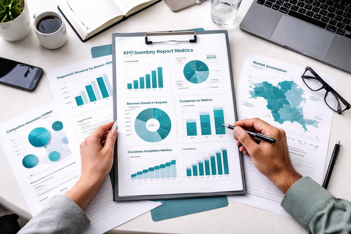 Market development measurement dashboard