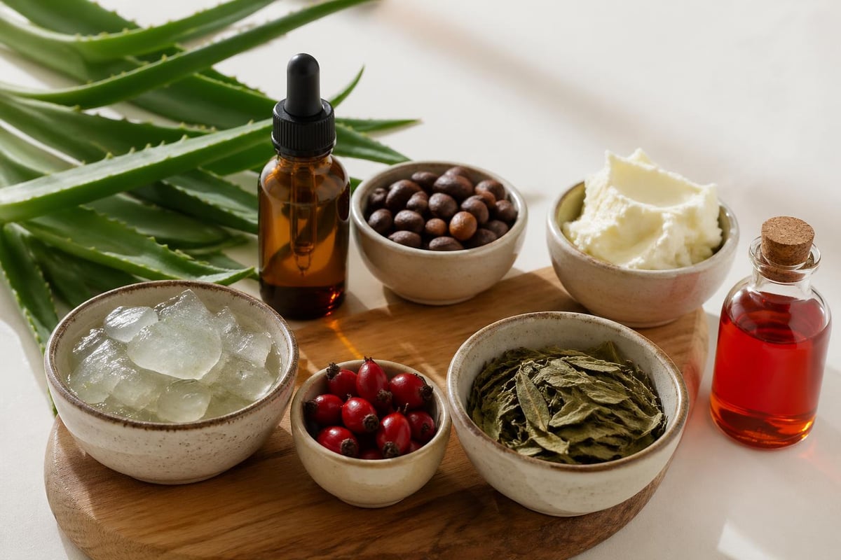 Natural skincare ingredients