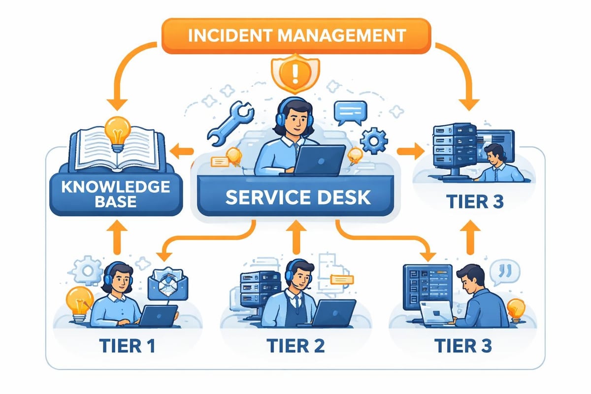 IT support framework layers