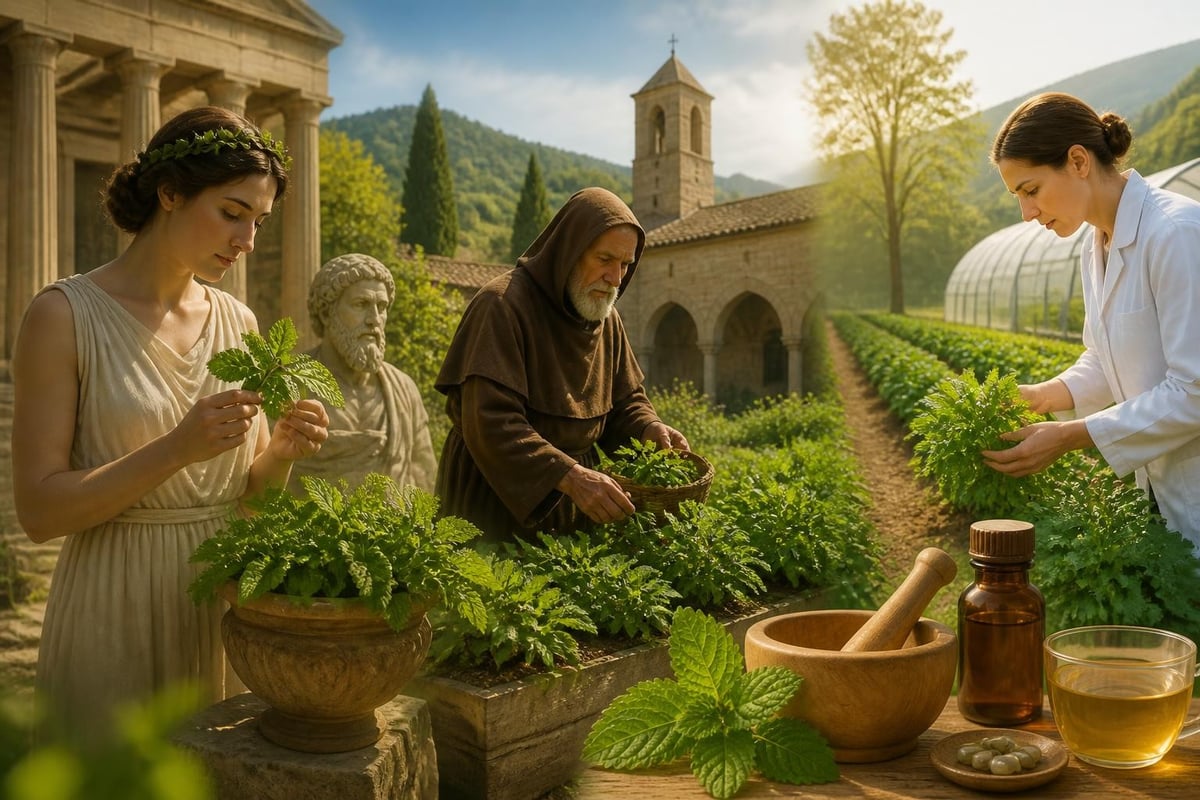 Histoire de la mélisse à travers les âges