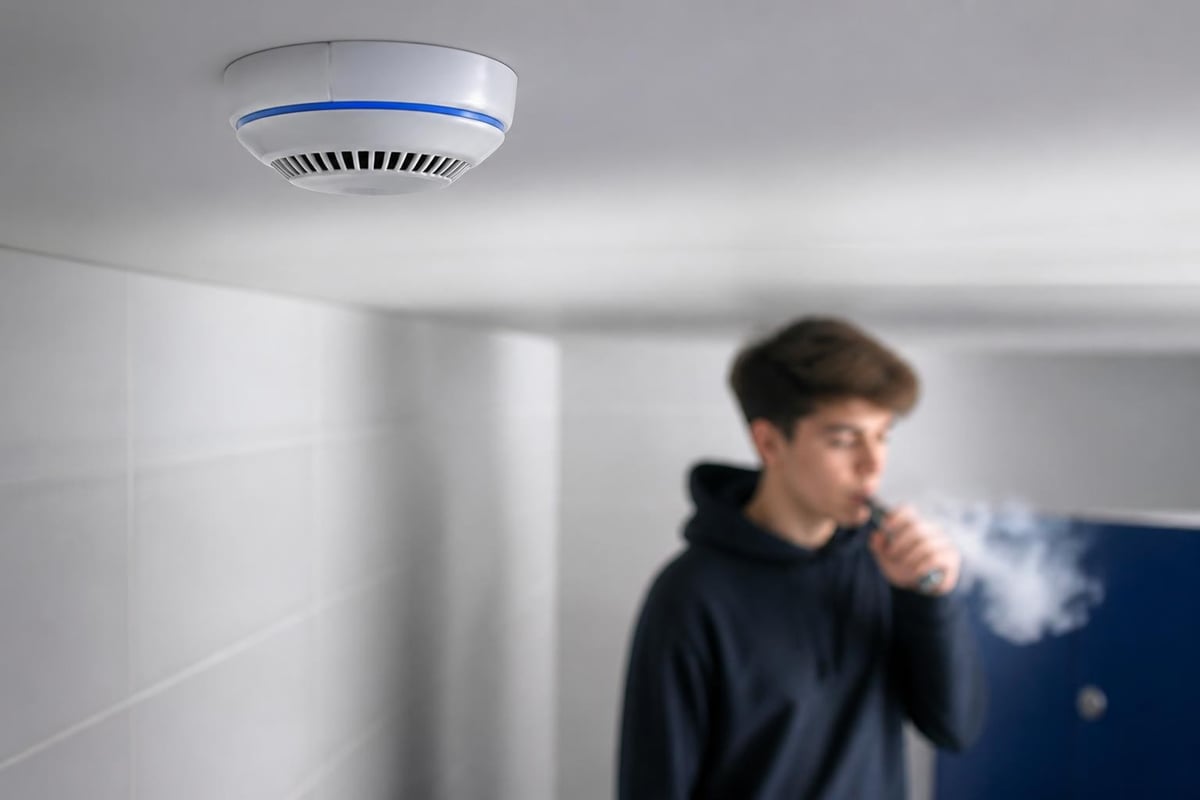 Vape detection sensor technology